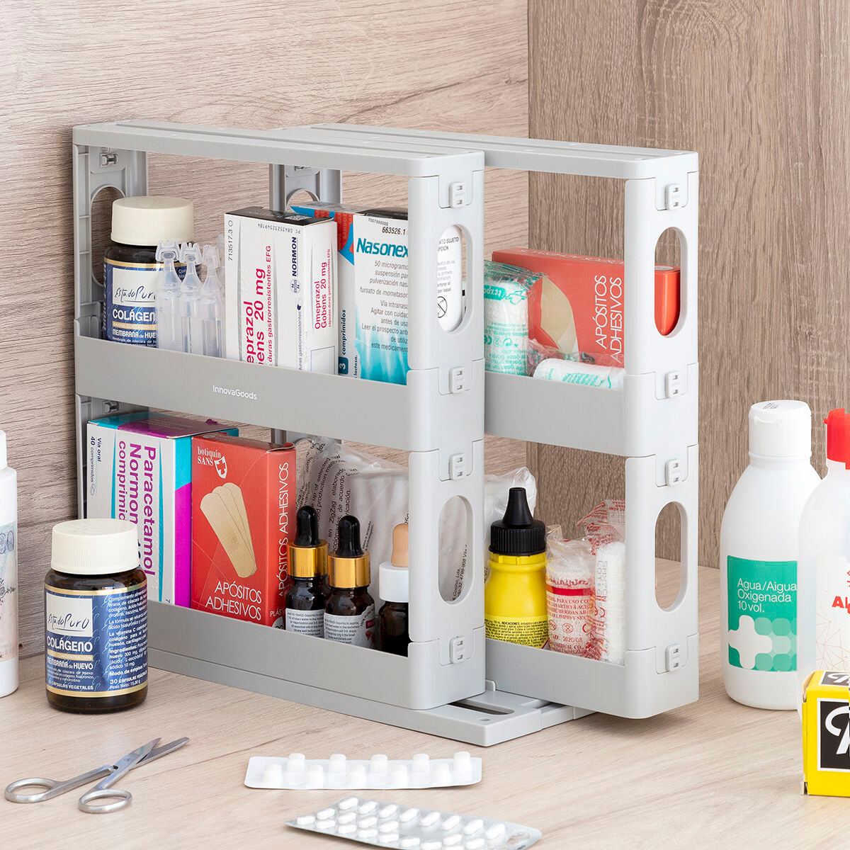 Organisateur à épices pivotant