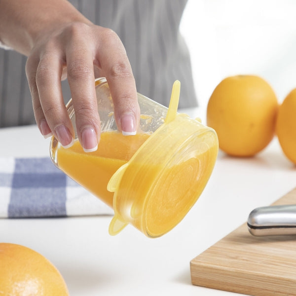 10 Couvercles de Cuisine Ajustable et Réutilisables