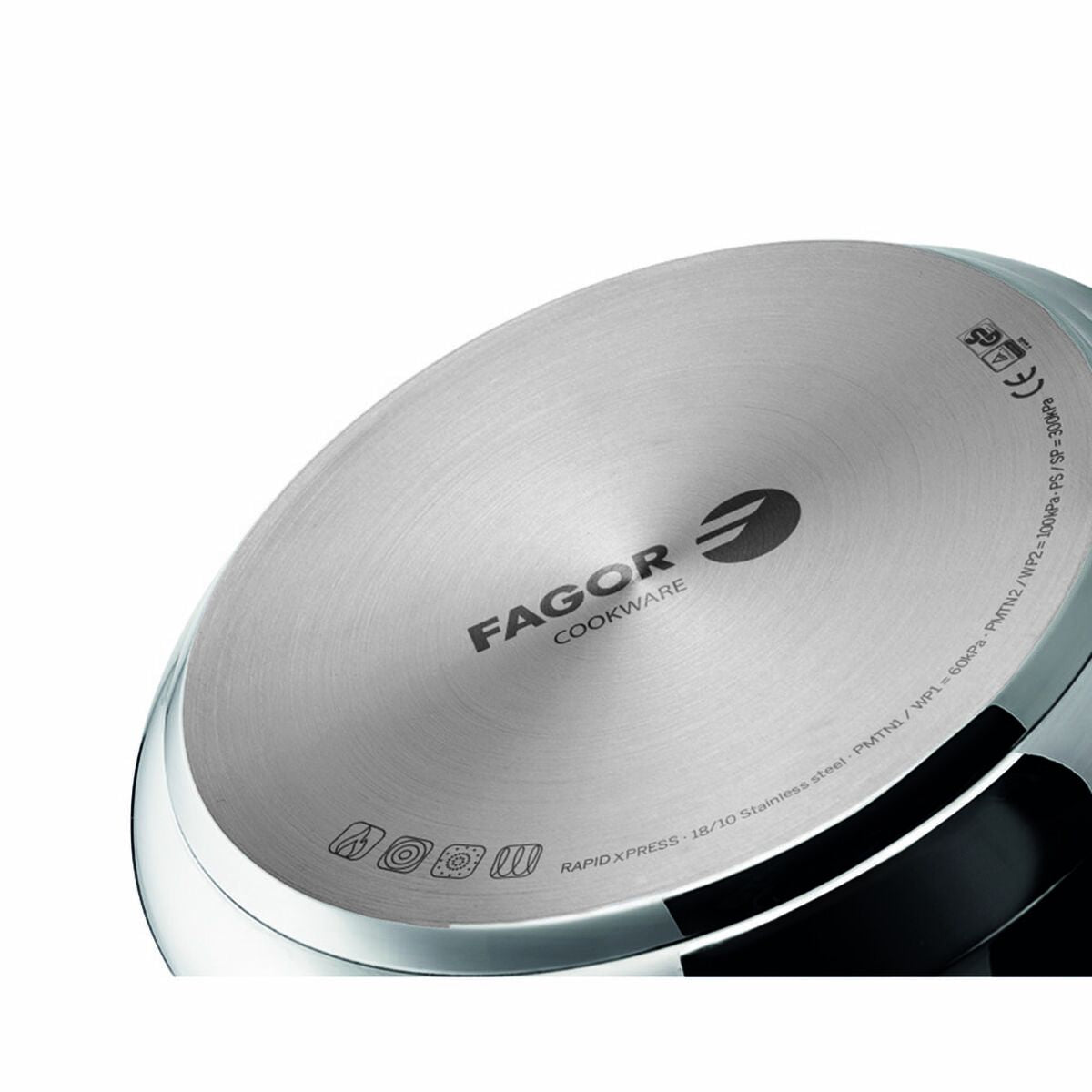 Marmites 4L + 6L avec couvercle Pression Express Fagor