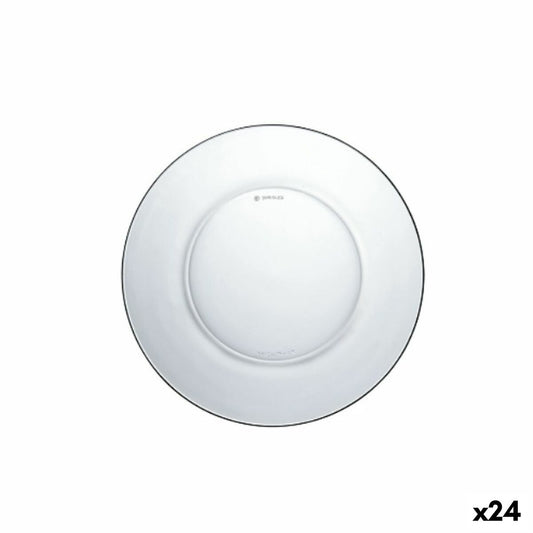 Lot de 24 assiettes à dessert Duralex Lys transparent