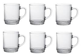 Lot de 6 tasses Duralex Versailles Transparent 26 cL