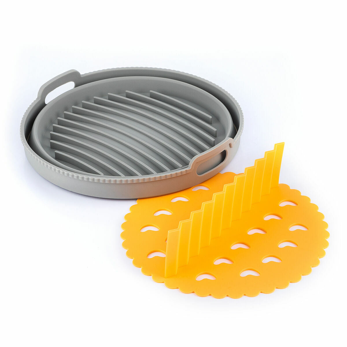 Panier pliable pour Air fryer 2 en 1 en silicone