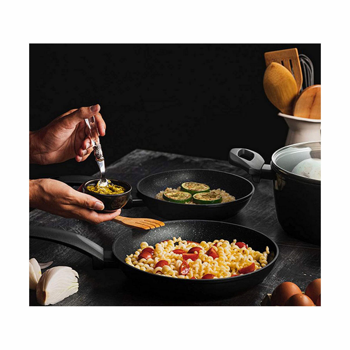 Batterie casserole et poêles Fagor