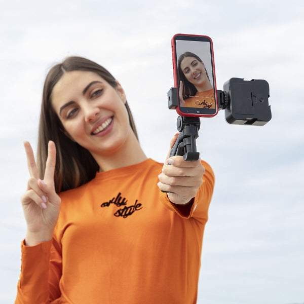 Kit Vlogging avec Lumière, Micro et Télécommande 6 Pièces